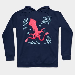 Squid Hand Drawn Hoodie